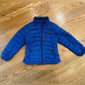 PATAGONIA Down Sweater Jacket Blue Size XS Kids